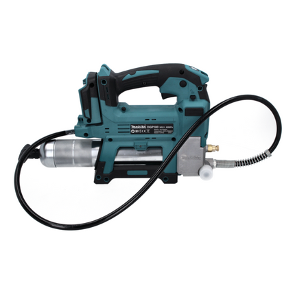 Pistola engrasadora sin cable Makita DGP 180 RF 18 V 690 bar + 2x batería recargable 3,0 Ah + cargador