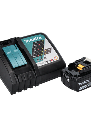 Makita DGP 180 RM1 Pompe à graisse sans fil 18 V 690 bar + 1x batterie 4,0 Ah + chargeur