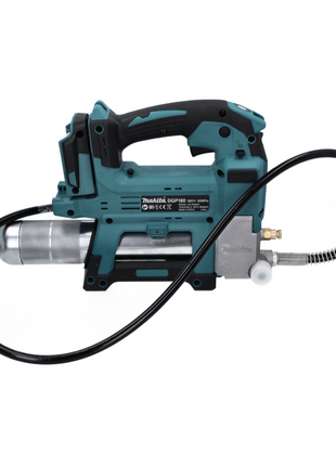 Makita DGP 180 RM1 Pompe à graisse sans fil 18 V 690 bar + 1x batterie 4,0 Ah + chargeur