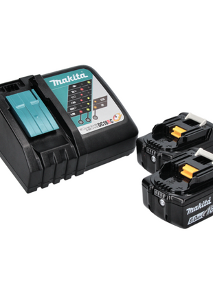 Makita DGP 180 RG Pistolet graisseur sans fil 18 V 690 bar + 2x Batteries 6,0 Ah + Chargeur