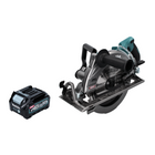 Makita RS 002 GD1 Sega circolare a batteria 40 V max. 260 mm brushless + 1x batteria 2,5 Ah - senza caricabatterie