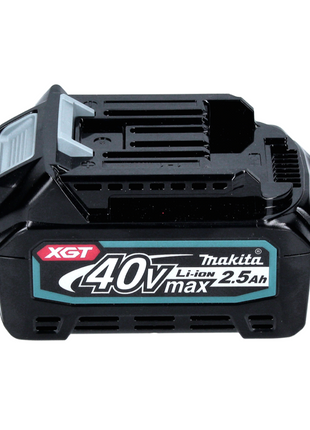 Makita RS 002 GD1 Sega circolare a batteria 40 V max. 260 mm brushless + 1x batteria 2,5 Ah - senza caricabatterie