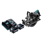 Makita RS 002 GD2 Sega circolare a batteria 40 V max. 260 mm brushless + 2x batteria ricaricabile 2,5 Ah + caricatore