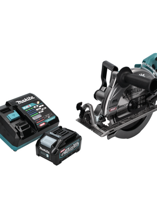 Makita RS 002 GM1 Sega circolare a batteria 40 V max. 260 mm brushless + 1x batteria 4,0 Ah + caricabatterie