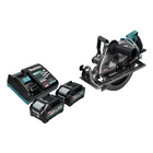 Makita RS002GM1 Scie circulaire sans fil 185mm max. 40V Brushless + 2x Batteries 4,0 Ah + Chargeur