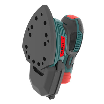 Lijadora delta a batería Güde DSA 12-201-24 12 V 137 x 96 mm (58802) + 1x batería 2,0 Ah + cargador