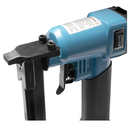 Güde KN 14 Graffettatrice ad aria compressa IG 1/4" ( 40088 ) + 1800x Graffe + Olio + Occhiali di protezione + Valigetta