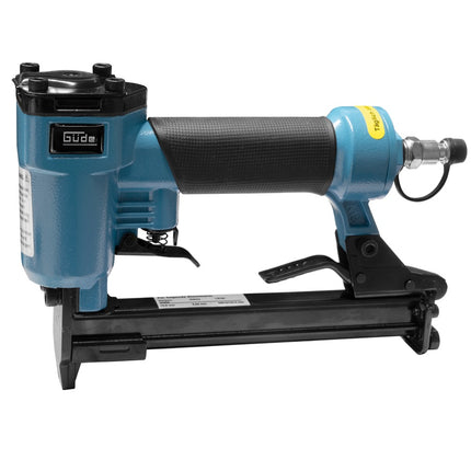 Güde KN 14 Graffettatrice ad aria compressa IG 1/4" ( 40088 ) + 1800x Graffe + Olio + Occhiali di protezione + Valigetta