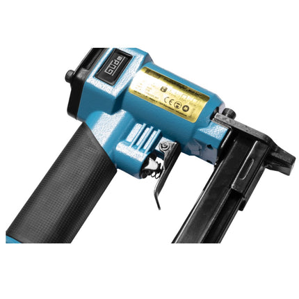 Güde KN 14 Graffettatrice ad aria compressa IG 1/4" ( 40088 ) + 1800x Graffe + Olio + Occhiali di protezione + Valigetta