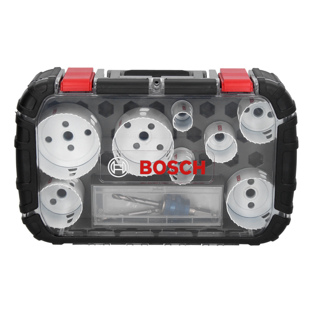 Bosch Progressor for Wood & Metal Elektriker Lochsägen Set 11 tlg. ( 2608594194 ) Bi Metall HSS - Toolbrothers