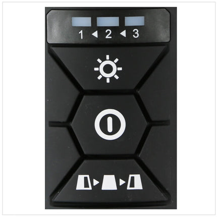 Makita DML 810 Z Luz LED recargable para superficies 18/36 V (2 x 18 V) 5500 lm IP54 - sin batería, sin cargador