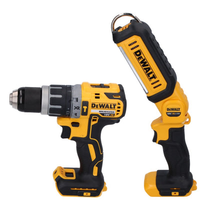 DeWalt DCD 796 P1 TX Taladro percutor sin cable y sin escobillas - 18 V 70 Nm + 1x Batería 5 Ah + Cargador + Caja TX + Lámpara