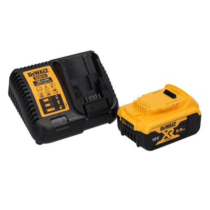 DeWalt DCD 796 P1 TX Taladro percutor sin cable y sin escobillas - 18 V 70 Nm + 1x Batería 5 Ah + Cargador + Caja TX + Lámpara