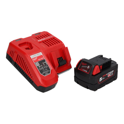 Taladro percutor inalámbrico Milwaukee M18 FPD2-501FC TX 18 V 135 Nm + 1x batería 5,0 Ah + cargador + maletín TX