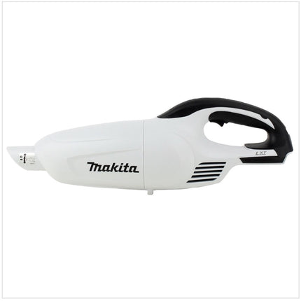 Makita DCL 180 ZW Aspirateur sans fil 18 V - blanc + 1x Collecteur Cyclone noir sans mécanisme - sans batterie, sans chargeur