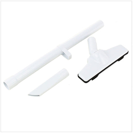 Makita DCL 180 ZW Aspirateur sans fil 18 V - blanc + 1x Collecteur Cyclone noir sans mécanisme - sans batterie, sans chargeur