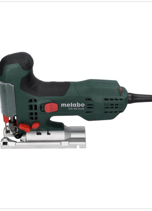 Sierra de calar Metabo STE 100 Quick 710 W (601100900) + 21 hojas de sierra de calar + boquilla de extracción + cristal protector + estuche