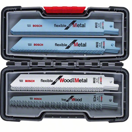Bosch 20 tlg. Tough Box Wood / Metal Säbelsägeblätter 150 mm ( 2607010902 ) - Toolbrothers