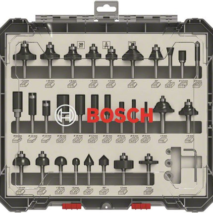 Bosch Set de brocas y fresadoras / 30 piezas / 6 mm ( 2607017474 ) DIN EN-847