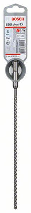 Taladro percutor Bosch SDS-plus 7X brocas 6x200x265mm carburo (2608576119) certificado PGM