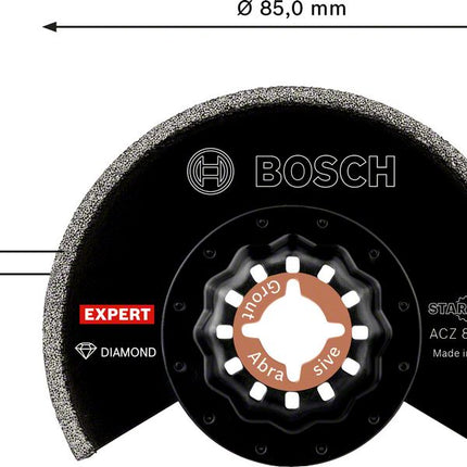 Bosch EXPERT ACZ 85 RD4 Disco de corte diamantado Starlock 85 mm 10 piezas ( 2608900035 ) para azulejos - sucesor de 2608664482