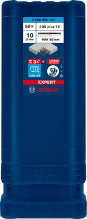 Bosch Expert Punte per foratura SDS plus 7X 10,0 x 165 mm 50 pz. ( 2608900193 )