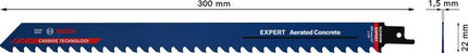 Bosch EXPERT Aerated Concrete S 1241 HM Säbelsägeblatt 300 mm 1 Stk. ( 2608900410 ) Carbide Technology