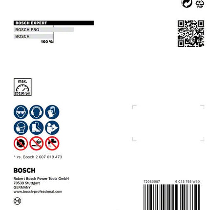 Bosch Expert Hard Ceramic 76 mm Diamanttrennscheibe 76 x 1,5 x 10 mm ( 2608900652 ) Diamond Technology - Nachfolger von 2608615020
