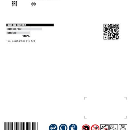 Bosch EXPERT HardCeramic Diamant Trennscheibe 115 x 22,23 mm 1 Stk. ( 2608900654 ) Diamond Technology