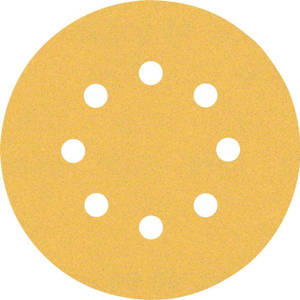 Bosch EXPERT C470 Feuille abrasive 125mm 8 trous G120 pour ponceuses excentriques - 50 pcs. (2608900912)