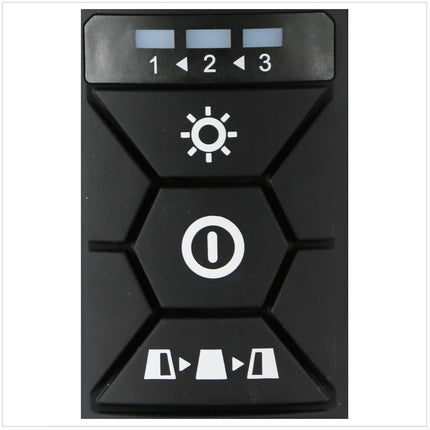 Makita DML 810 PT Luce LED a batteria 18 / 36 V ( 2 x 18 V ) 5500 lm IP54 + 2x batteria 5,0 Ah + doppio caricabatterie