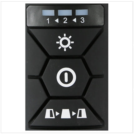 Makita DML 810 G Luce LED a batteria 18 / 36 V ( 2 x 18 V ) 5500 lm IP54 + 2x batteria 6,0 Ah - senza caricabatteria