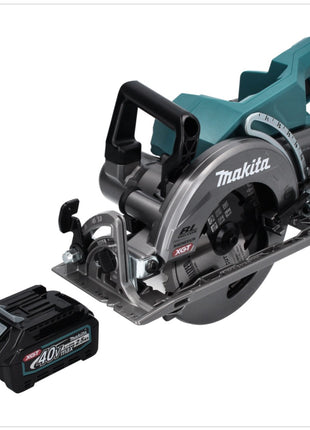 Sierra circular manual a batería Makita RS 001 GD1 40 V máx. 185 mm sin escobillas + 1x batería 2,5 Ah - sin cargador