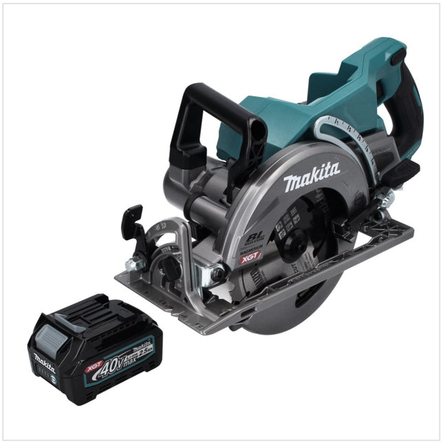 Makita RS 001 GD1 cordless circular saw 40 V max. 185 mm brushless + 1x rechargeable battery 2.5 Ah - without charger
