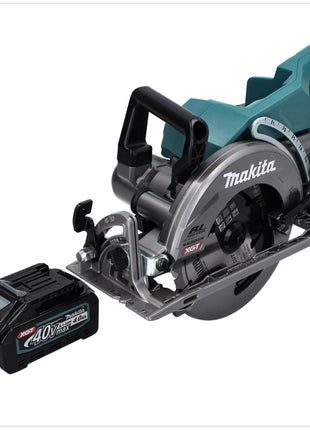 Makita RS 001 GM1 Scie circulaire sans fil 40 V max. - 185 mm - Brushless + 1x Batterie 4,0 Ah - sans chargeur