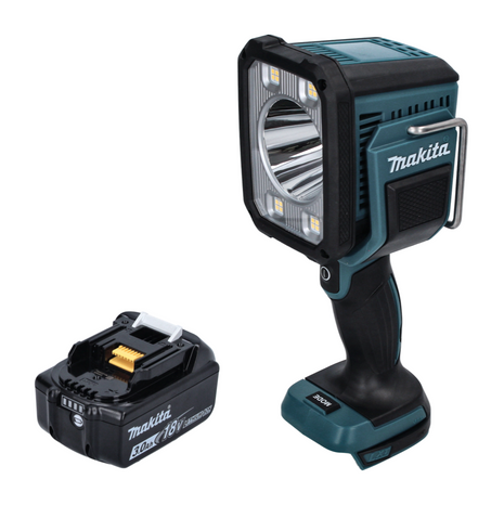 Makita DML 812 F1 Cordless LED hand-held torch 18 V 1250 lm + 1x rechargeable battery 3.0 Ah - without charger