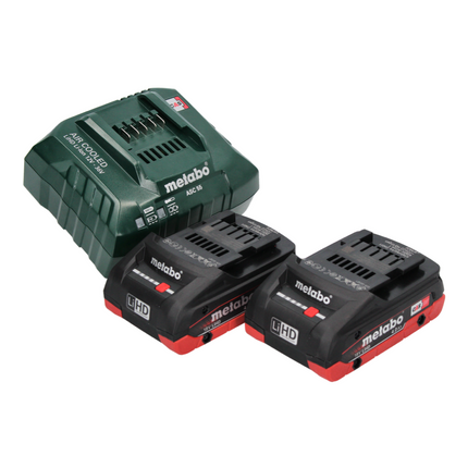 Metabo SB 18 LTX BL I Taladradora de percusión sin cable 18 V 130 Nm sin escobillas + 2x batería 4,0 Ah + cargador + metaBOX