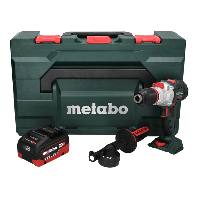 Metabo SB 18 LTX BL I 130 Nm 18 V Brushless trapano a percussione senza filo + 1x batteria 8,0 Ah + valigetta MetaBOX - senza caricabatterie