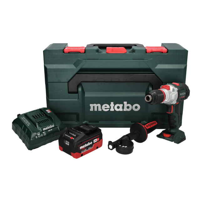 Metabo SB 18 LTX BL I Trapano a percussione a batteria 18 V 130 Nm brushless + 1x batteria ricaricabile 8,0 Ah + caricatore + metaBOX