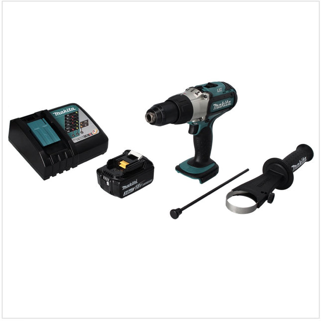 Makita DHP 451 RF1 taladro percutor inalámbrico 18 V 80 Nm + 1x batería 3,0 Ah + cargador