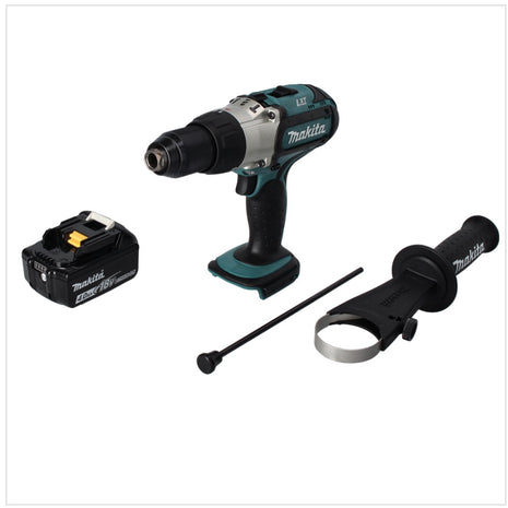 Makita DHP 451 M1 perceuse à percussion sans fil 18 V 80 Nm + 1x batterie 4,0 Ah - sans chargeur