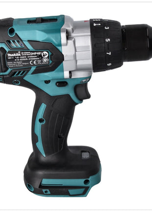 Makita DHP 481 RF1 Akku Schlagbohrschrauber 18 V 115 Nm Brushless + 1x Akku 3,0 Ah + Ladegerät - Toolbrothers