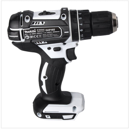 Makita DHP 482 RF W Akku Schlagbohrschrauber 18 V 62 Nm + 2x Akku 3,0 Ah + Ladegerät - Toolbrothers