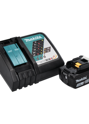 Makita DHP 483 RT1 akumulatorowa wiertarko-wkrętarka udarowa 18 V 40 Nm bezszczotkowa + 1x akumulator 5,0 Ah + ładowarka