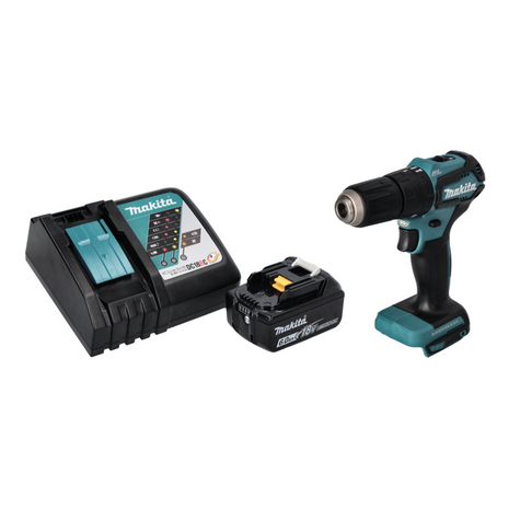 Makita DHP 483 RG1 18 V 40 Nm Brushless Cordless Drill + 1x 6.0 Ah Battery + Charger