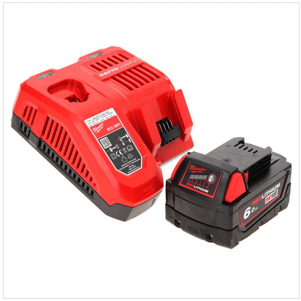 Milwaukee M18 BLID2-601FC TX Atornillador de impacto inalámbrico 18 V 180 Nm 1/4" sin escobillas + 1x batería 6,0 Ah + cargador + maletín TX