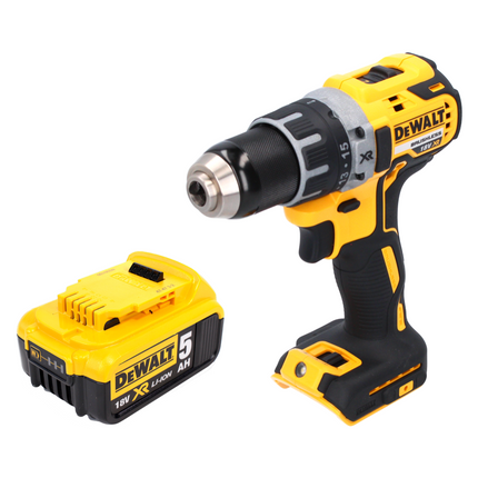 DeWalt DCD 791 N cordless drill driver 18 V 70 Nm brushless + 1x battery 5.0 Ah - without charger