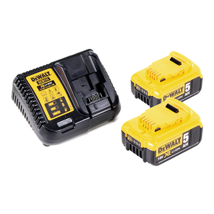 Trapano avvitatore a batteria DeWalt DCD 791 P2 18 V 70 Nm Brushless + 2 batterie 5,0 Ah + caricabatterie
