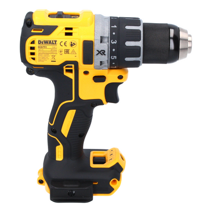 Trapano avvitatore a batteria DeWalt DCD 791 P2 18 V 70 Nm Brushless + 2 batterie 5,0 Ah + caricabatterie