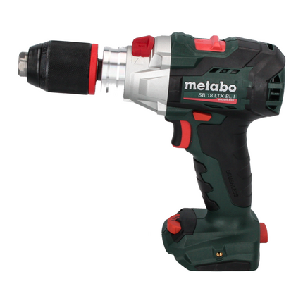 Metabo SB 18 LTX BL I Akumulatorowa wiertarko-wkrętarka udarowa 18 V 130 Nm bezszczotkowa + 1x akumulator 4,0 Ah + ładowarka + 32-częściowy zestaw bitów + metaBOX